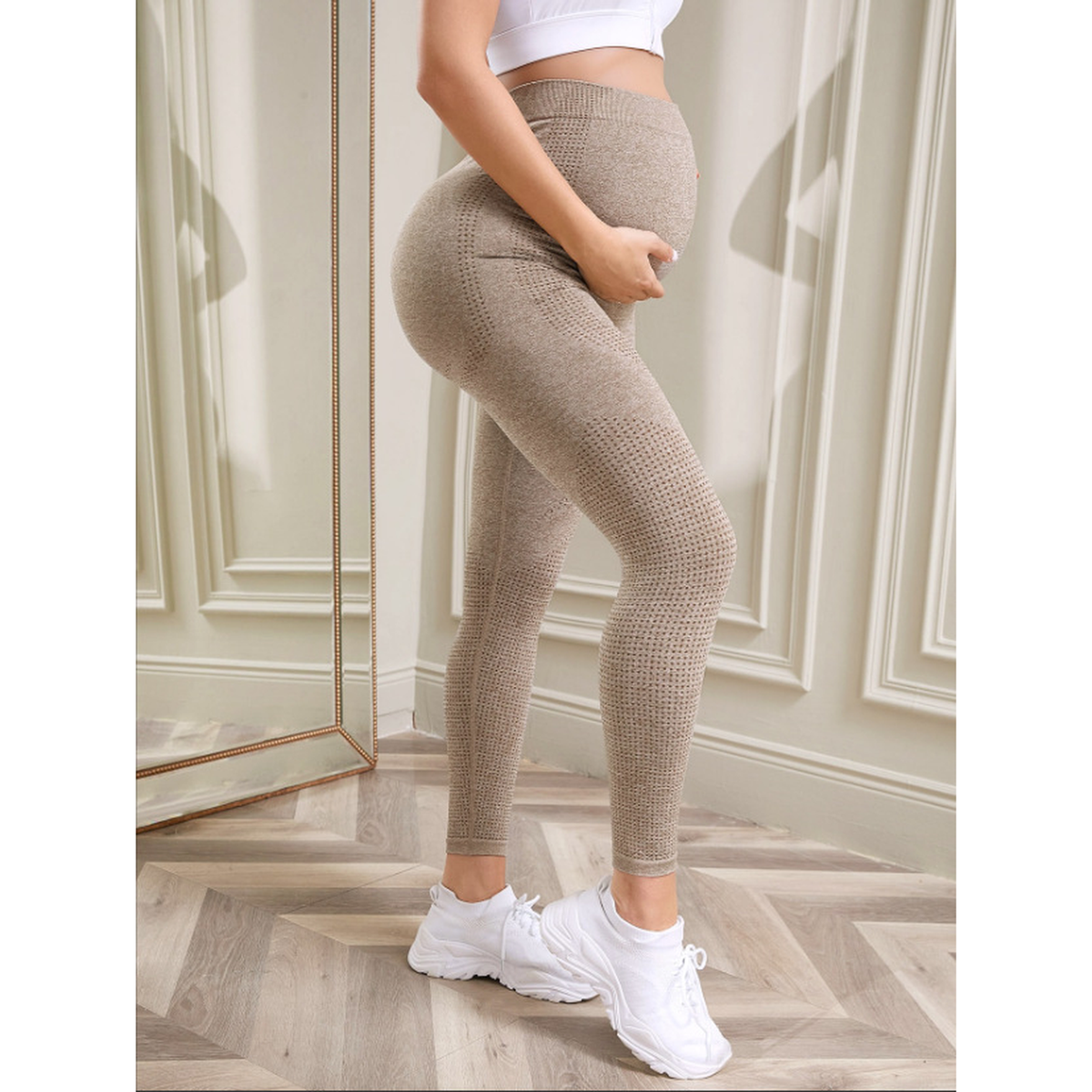 Maternity Yoga Pants High Waisted