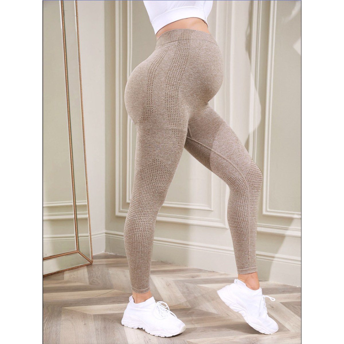 Maternity Yoga Pants High Waisted