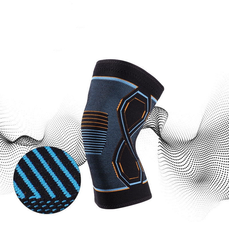 Four-sided Elastic Knitted Compression Knee Sleeve