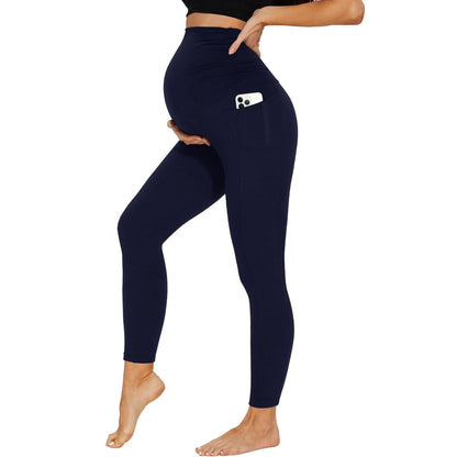 Maternity Pants with Tummy Support Pockets
