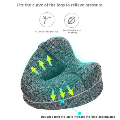 Heart-Shaped Memory Foam Leg Pillow for Pregnant