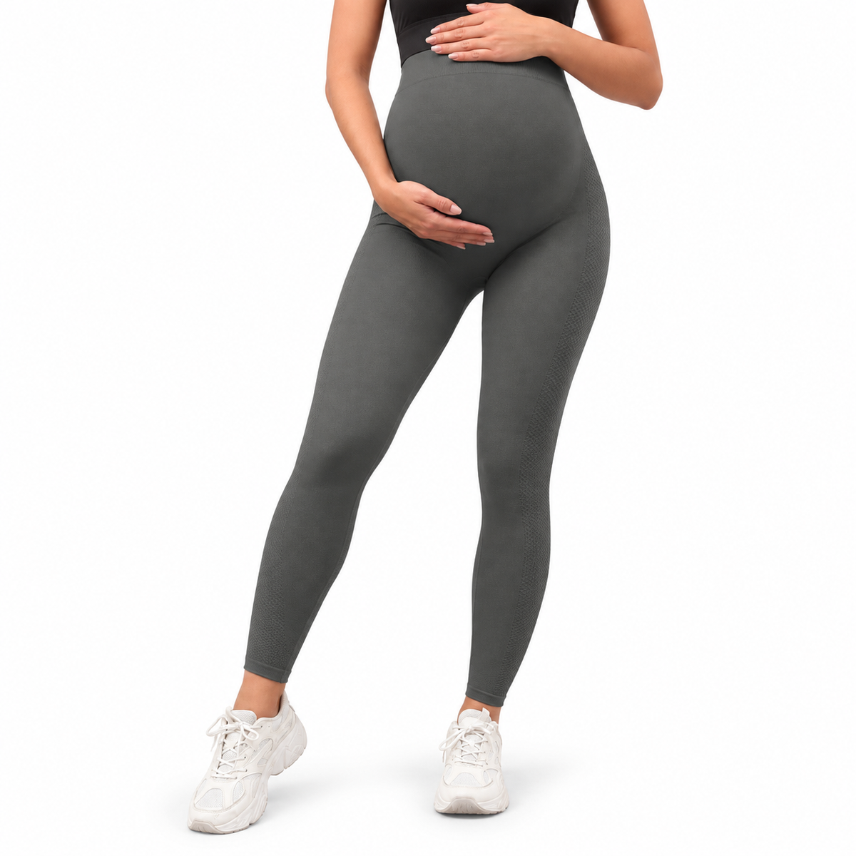 Pregnancy Leggings High Waisted Belly Support