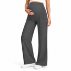 Maternity Pants High Waisted Wide Leg with Pockets