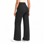 Maternity Pants High Waisted Wide Leg with Pockets