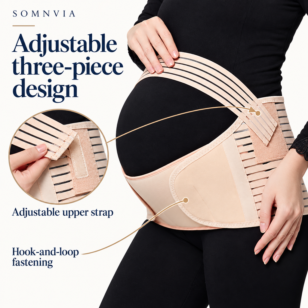 Pregnancy Belly Band Breathable Adjustable Support
