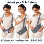 Pregnancy Support Belt with Adjustable Shoulder Straps