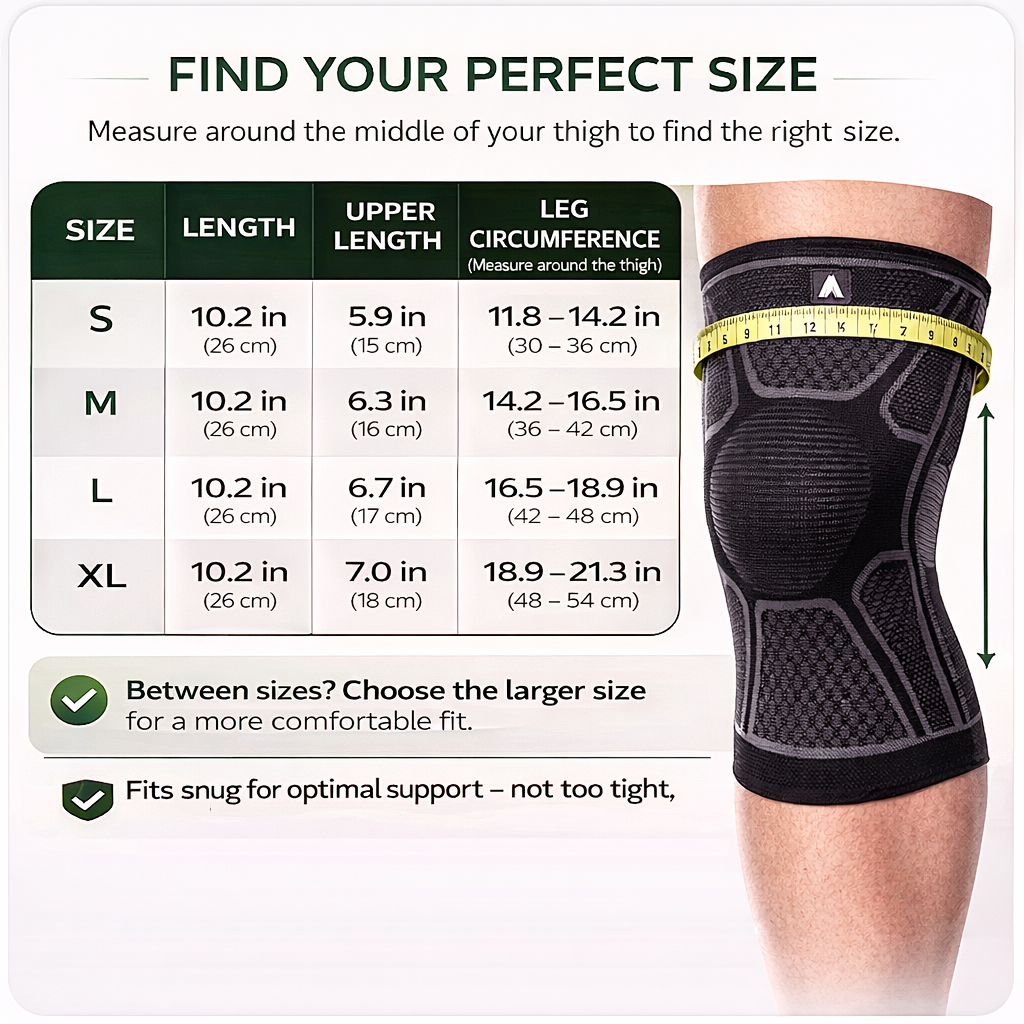 Knee Compression Sleeves for pain relief