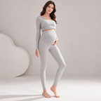 Maternity Leggings High Waisted Cotton