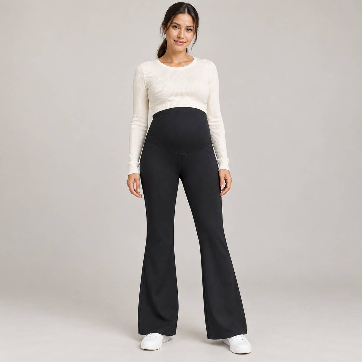 Maternity Pants Flared Leg for Pregnancy