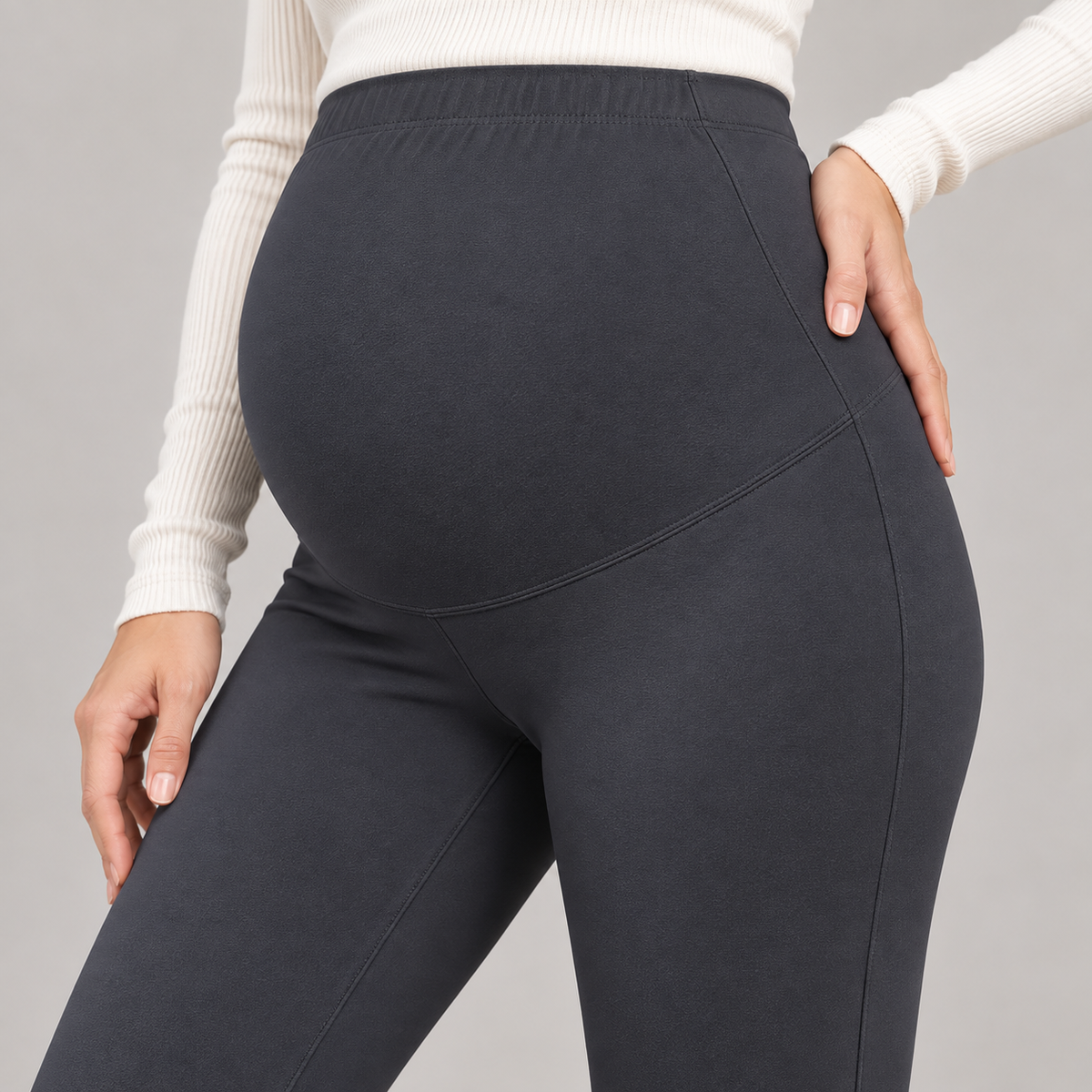 Maternity Pants Flared Leg for Pregnancy