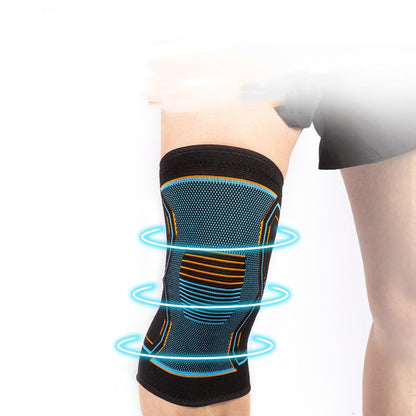 Four-sided Elastic Knitted Compression Knee Sleeve