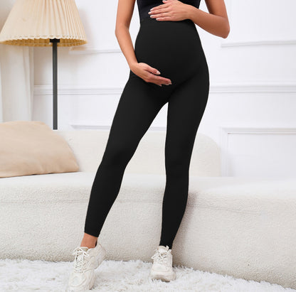 Outer-wear leggings for pregnant women