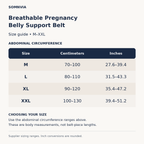 Pregnancy Belly Band Breathable Adjustable Support