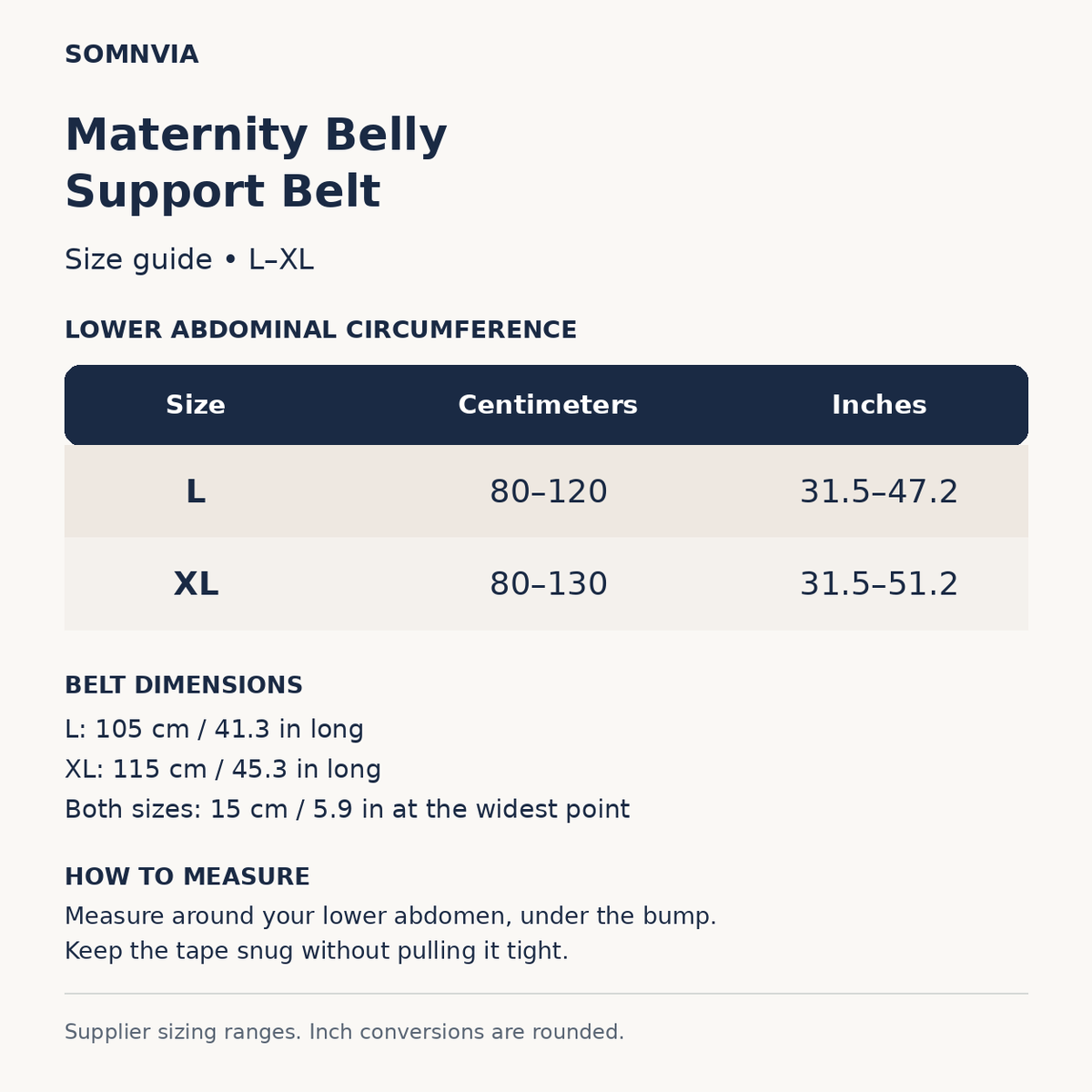 Pregnancy Support Belt Breathable Mesh