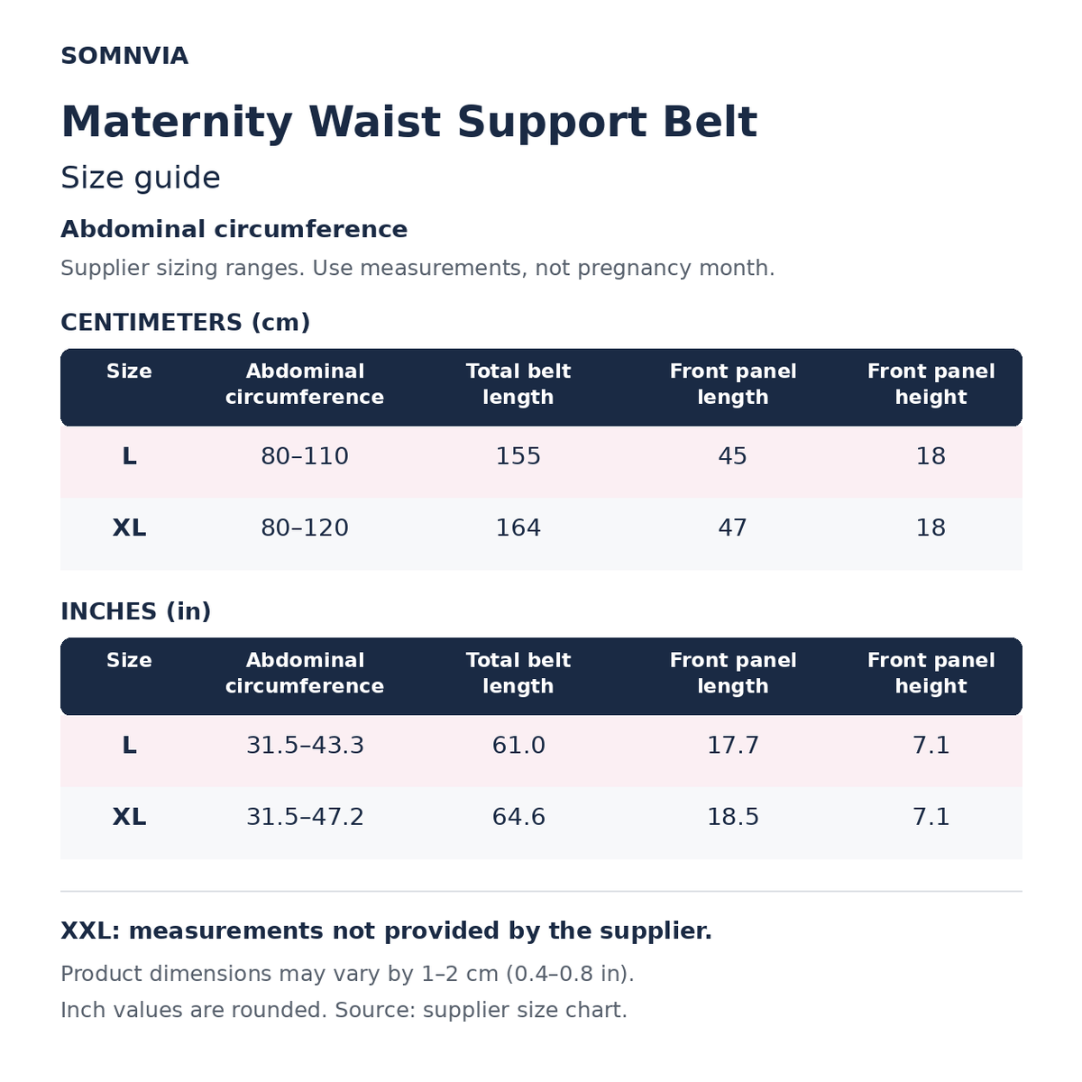 Pregnancy Belly Band Adjustable Waist Support
